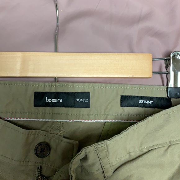 Bossini skinny cut khakis, 34/32 - Picture 3 of 4